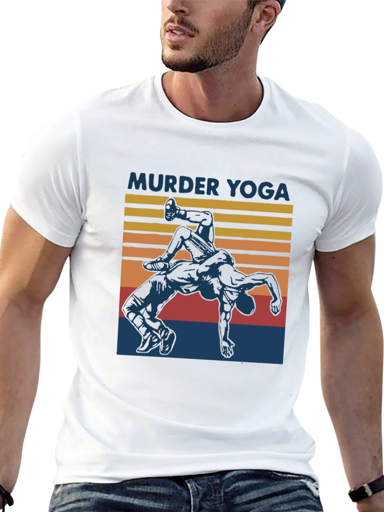 Murder Yoga Graphic T-Shirt