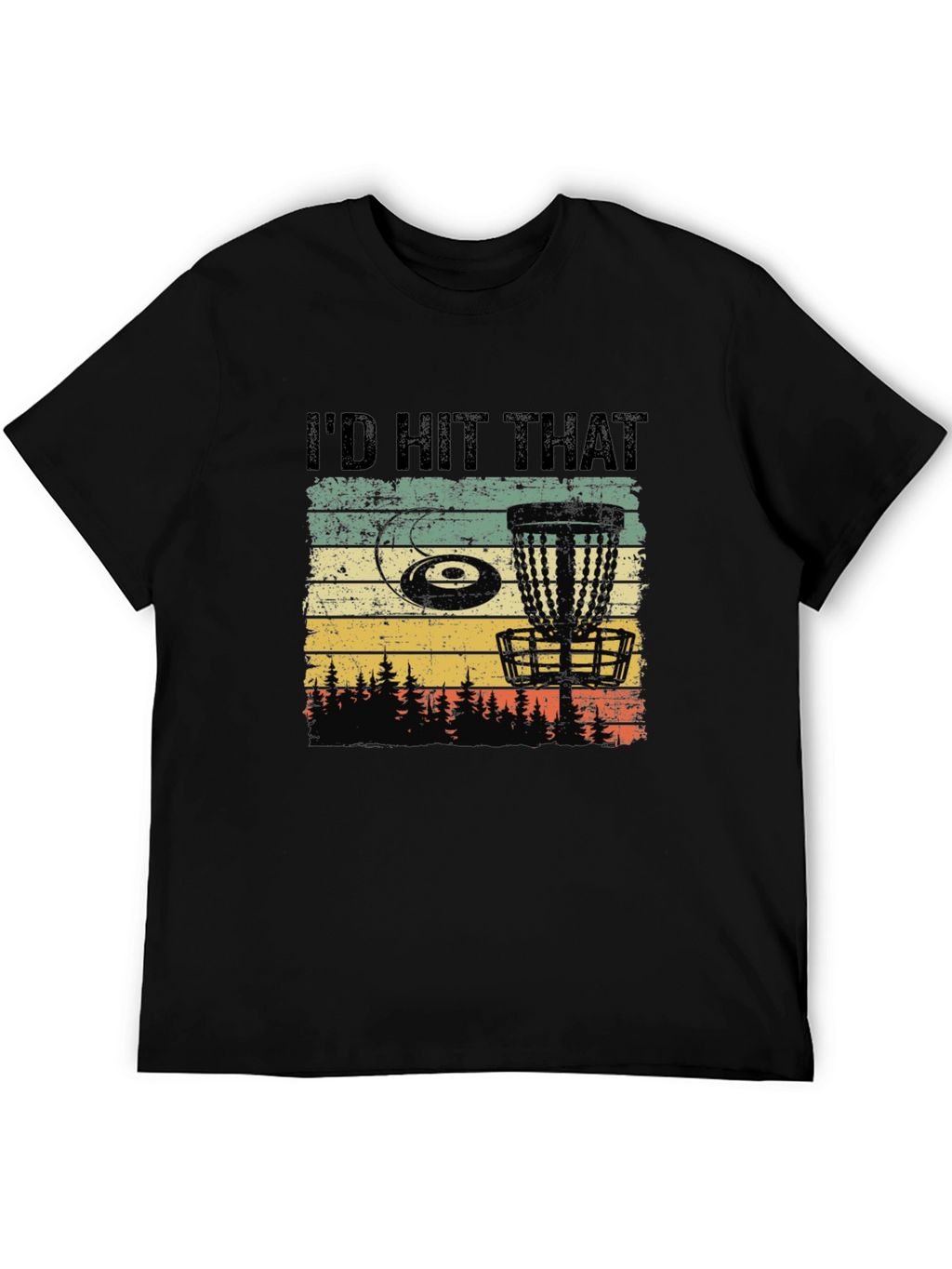 Id Hit That Disc Golf T-Shirt
