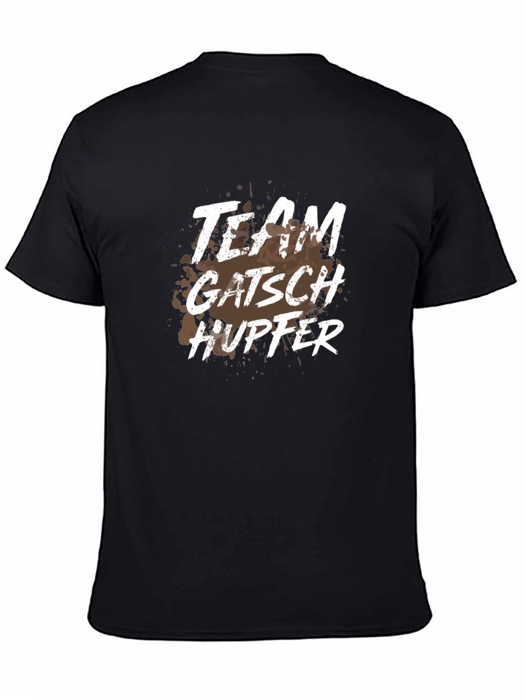 Team Gatsch Hupfer Black T-Shirt