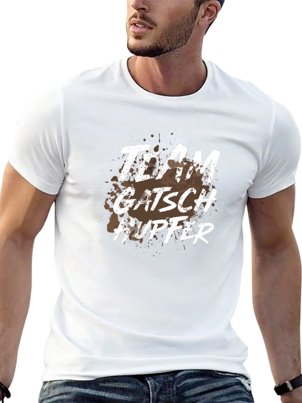 Team Gatsch Hupfer Black T-Shirt