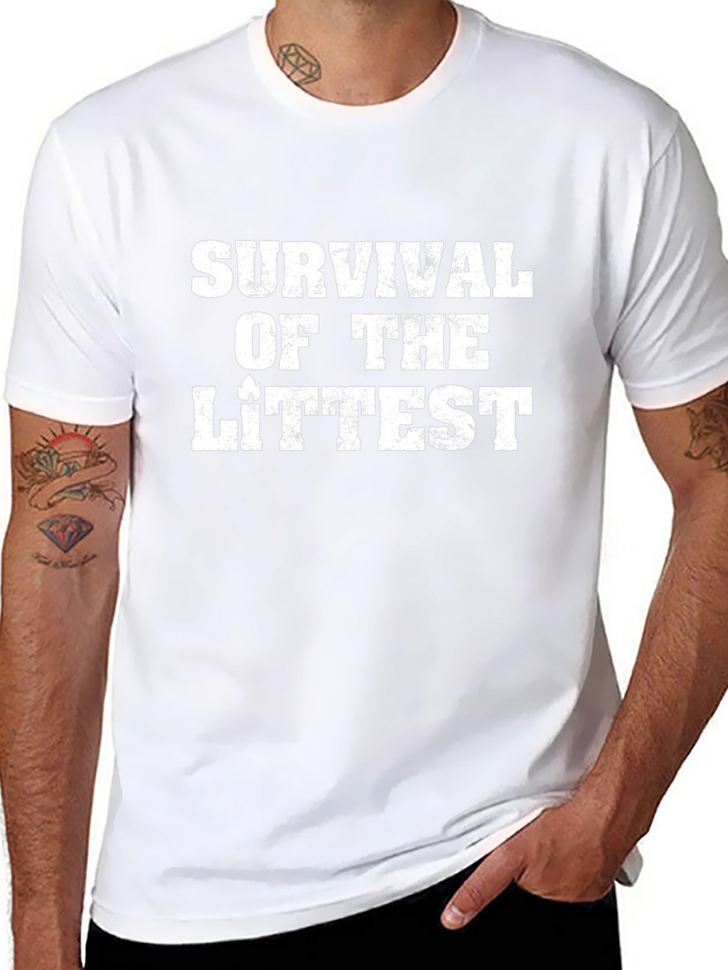 Survival of the Littest Graphic T-Shirt