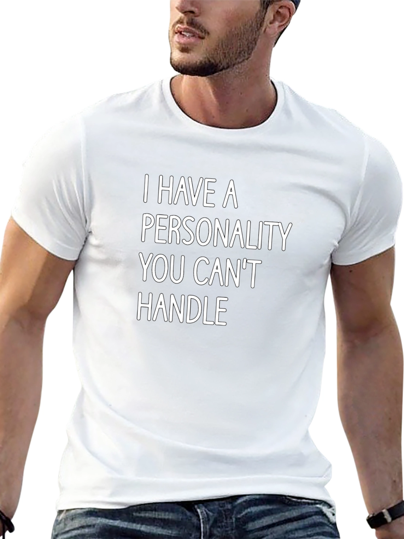 Funny Personality T-Shirt - Black Tee