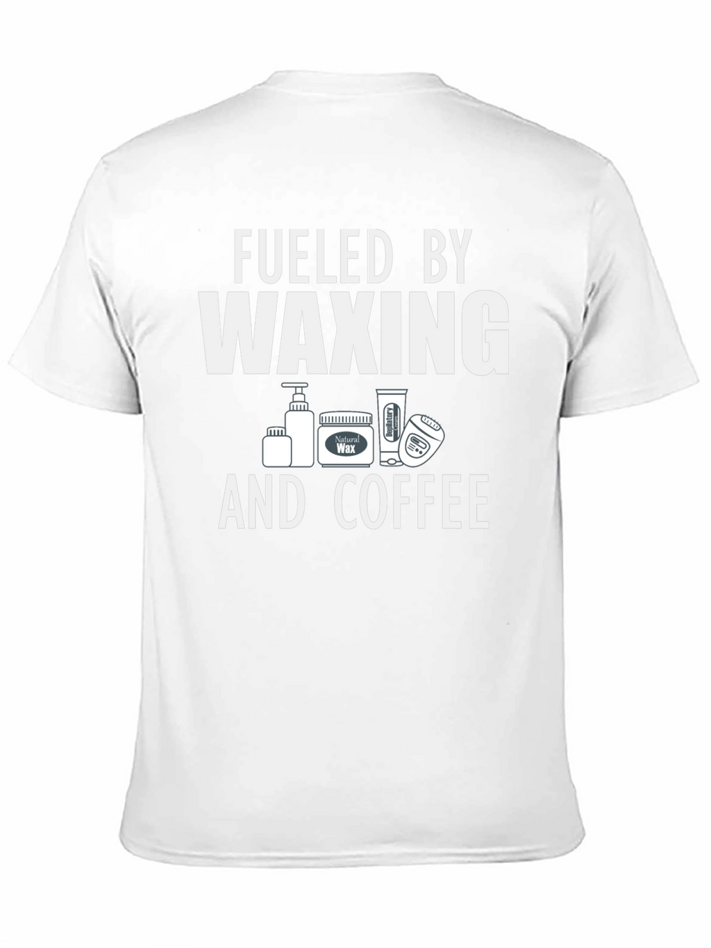 Fueled By Waxing & Coffee Graphic Tee