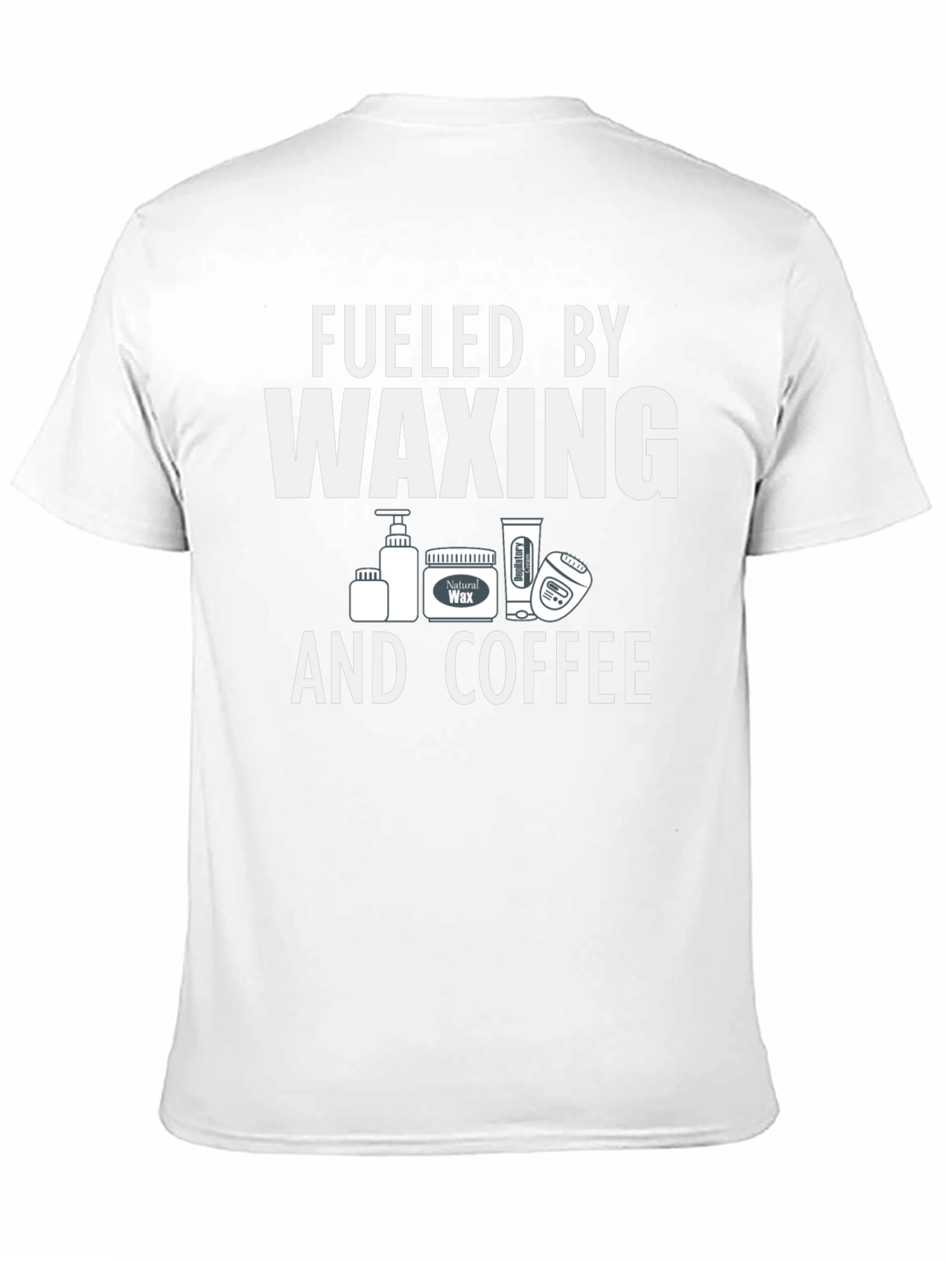 Fueled By Waxing & Coffee Graphic Tee