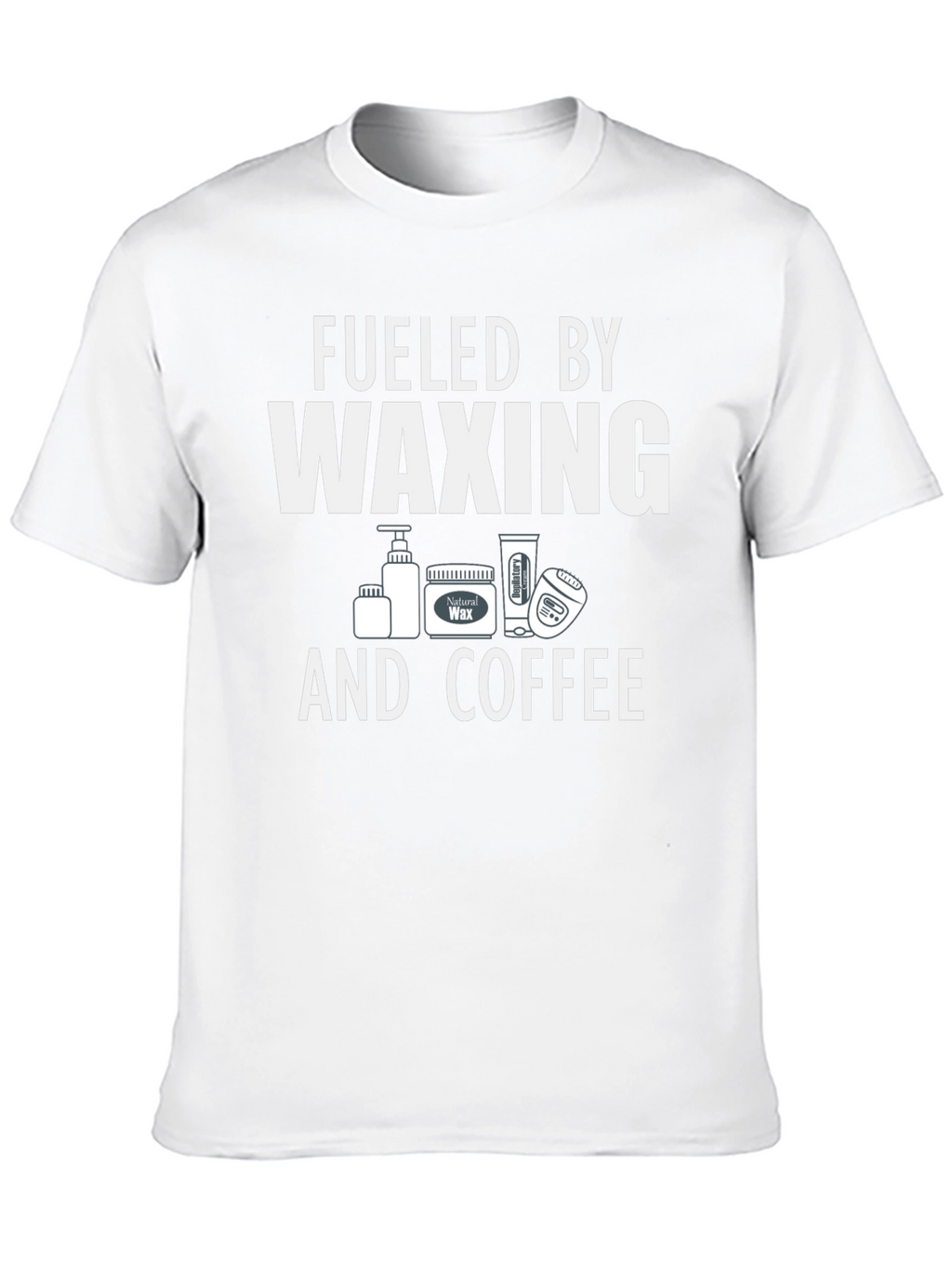 Fueled By Waxing & Coffee Graphic Tee