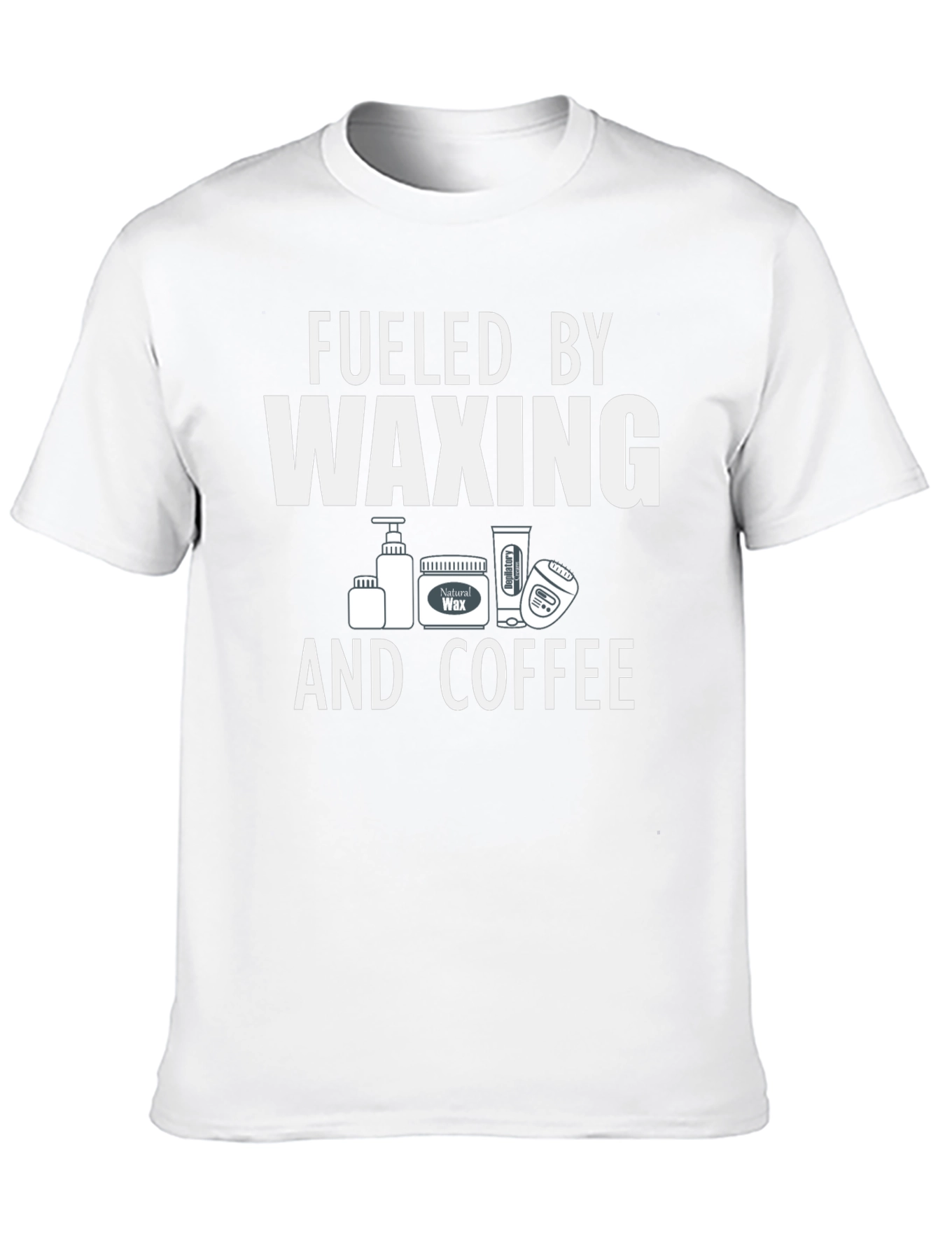 Fueled By Waxing & Coffee Graphic Tee