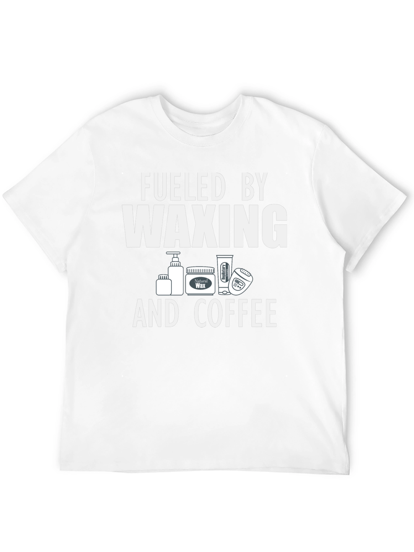 Fueled By Waxing & Coffee Graphic Tee