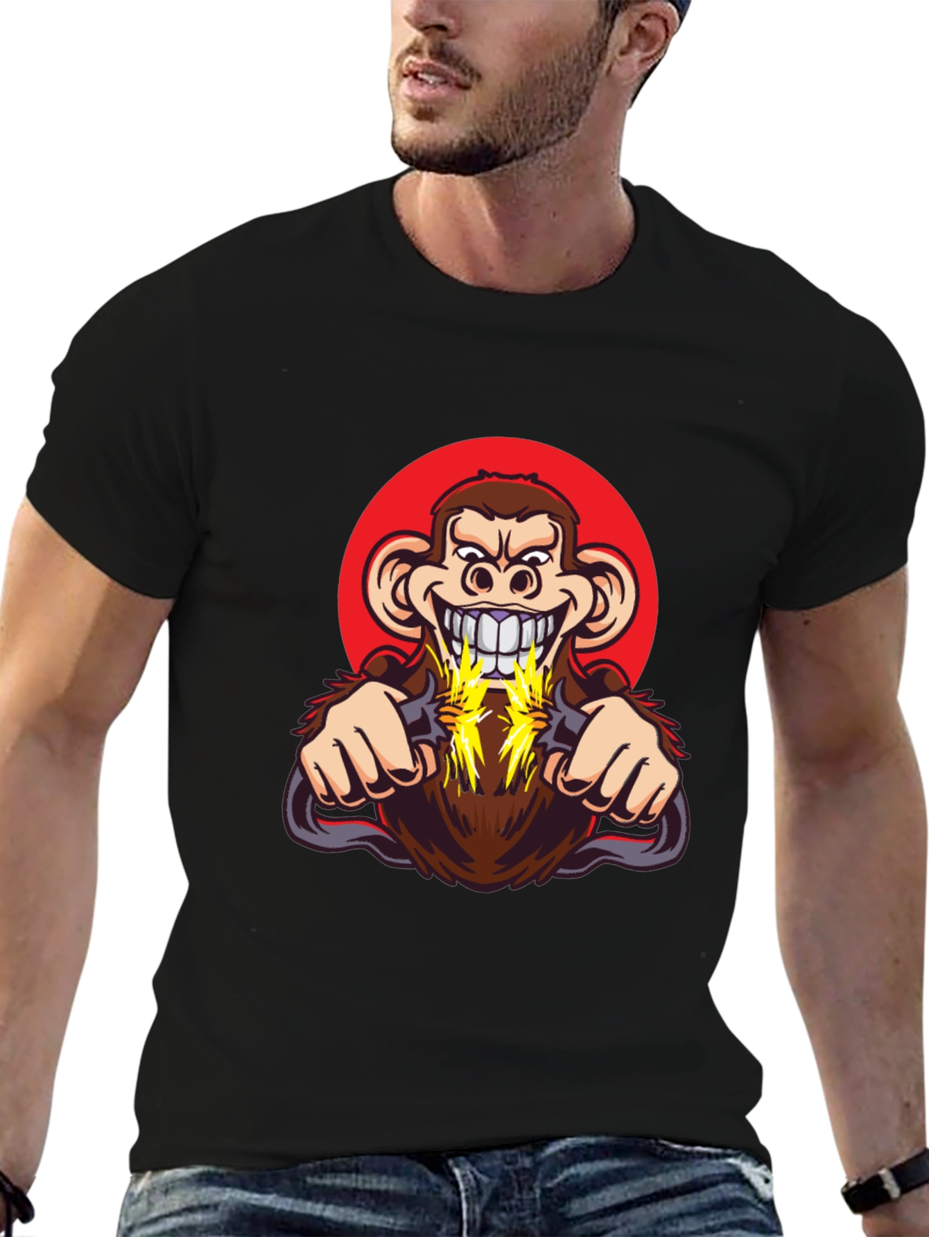 Crazy Monkey T-Shirt - Unleash Your Wild Side!