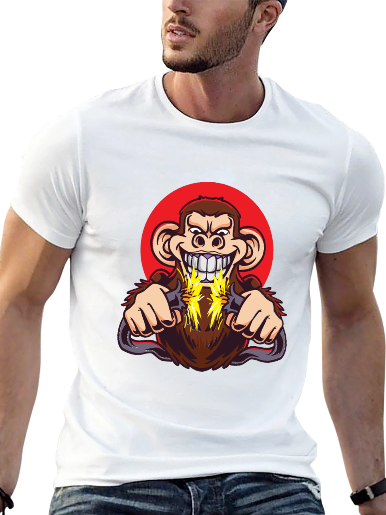 Crazy Monkey T-Shirt - Unleash Your Wild Side!