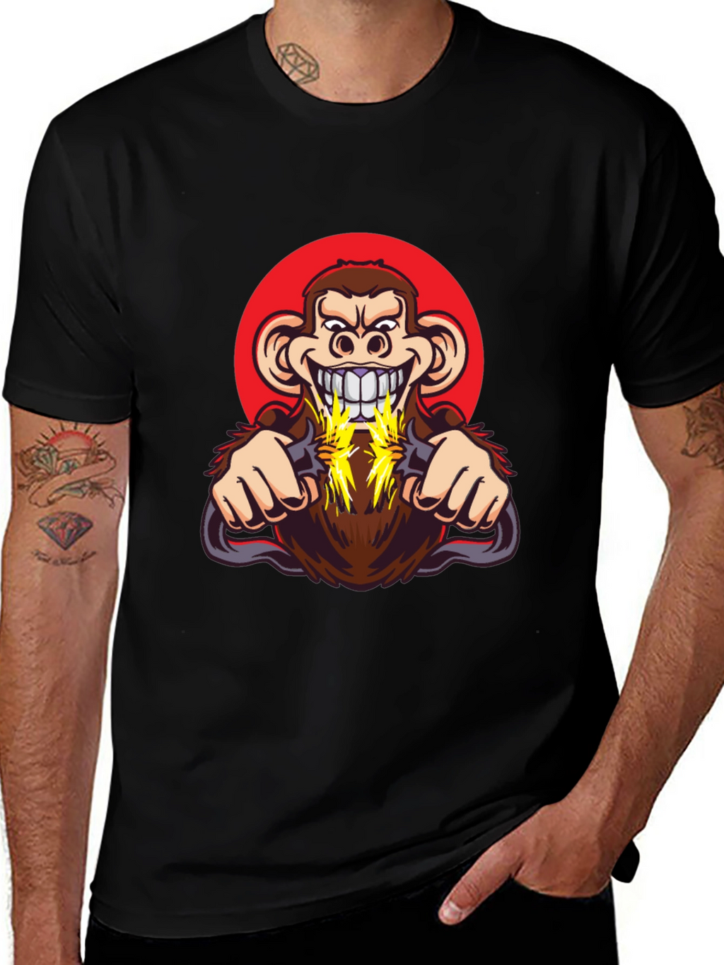 Crazy Monkey T-Shirt - Unleash Your Wild Side!