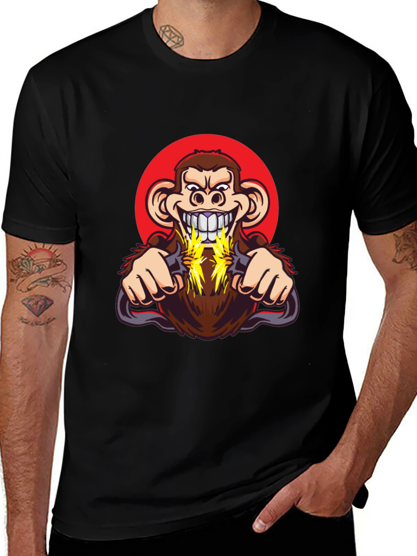 Crazy Monkey T-Shirt - Unleash Your Wild Side!