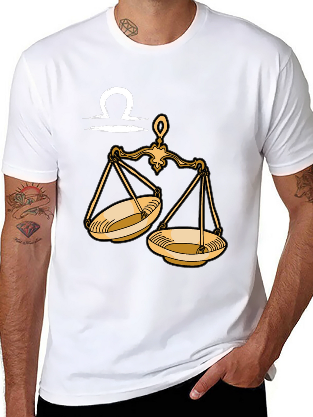 Libra Zodiac T-Shirt - Balance & Style