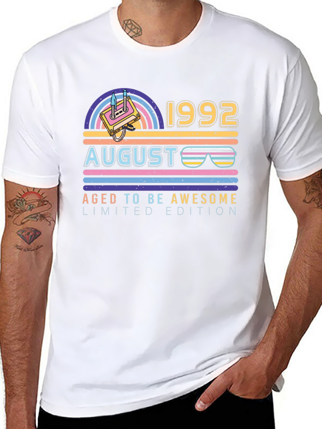 August 1992 Aged to Be Awesome T-Shirt