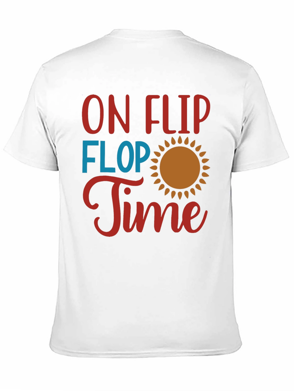 On Flip Flop Time Graphic T-Shirt