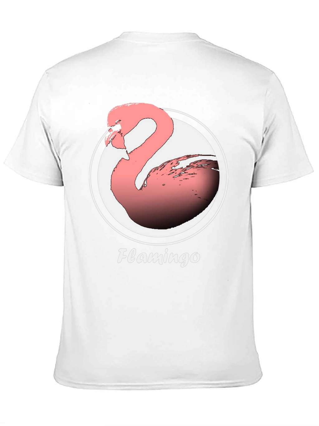 Flamingo Graphic Tee -  Modern Comfortable Fit
