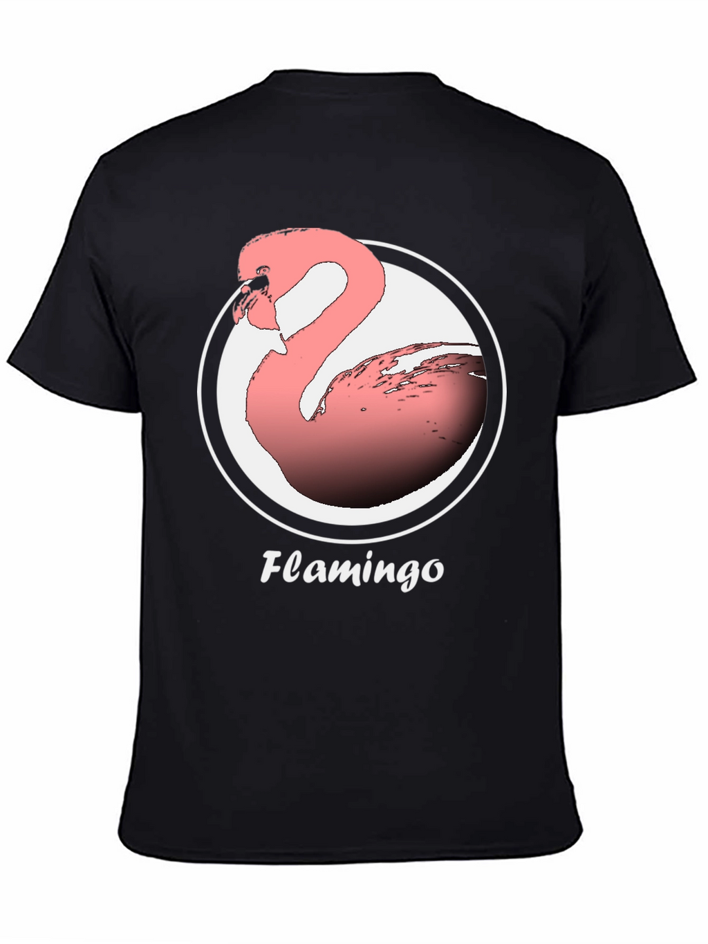 Flamingo Graphic Tee -  Modern Comfortable Fit