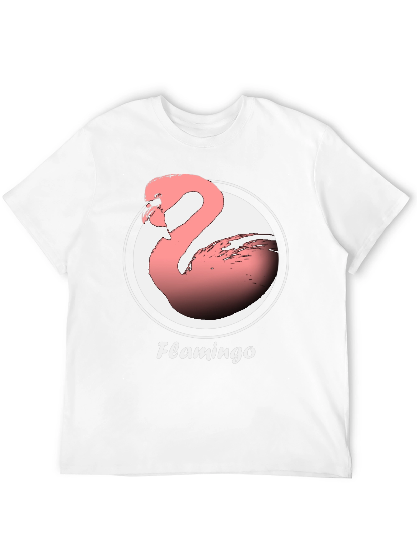 Flamingo Graphic Tee -  Modern Comfortable Fit