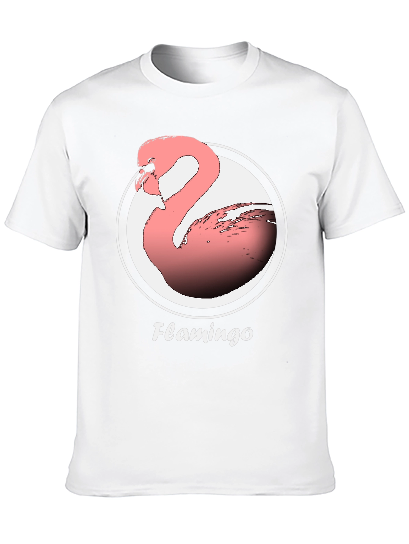 Flamingo Graphic Tee -  Modern Comfortable Fit