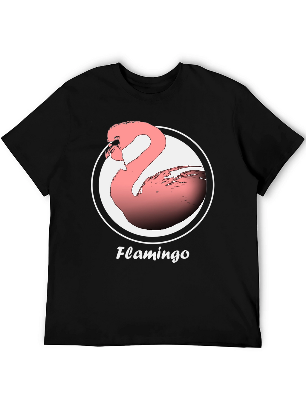 Flamingo Graphic Tee -  Modern Comfortable Fit