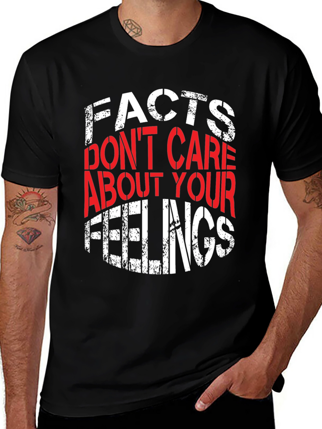 Facts Dont Care About Your Feelings Graphic Tee