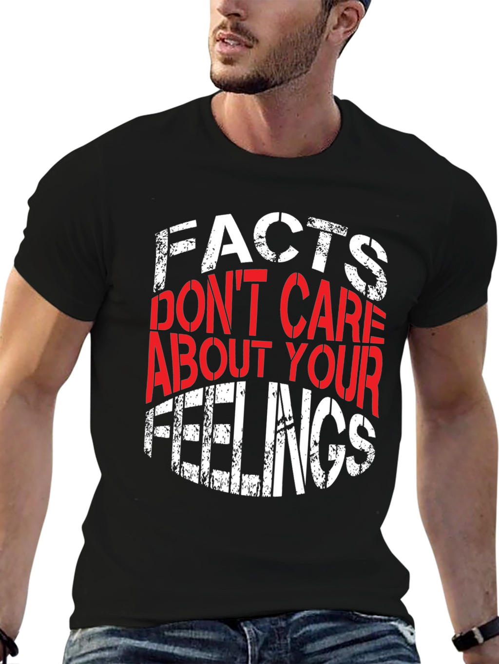 Facts Dont Care About Your Feelings Graphic Tee