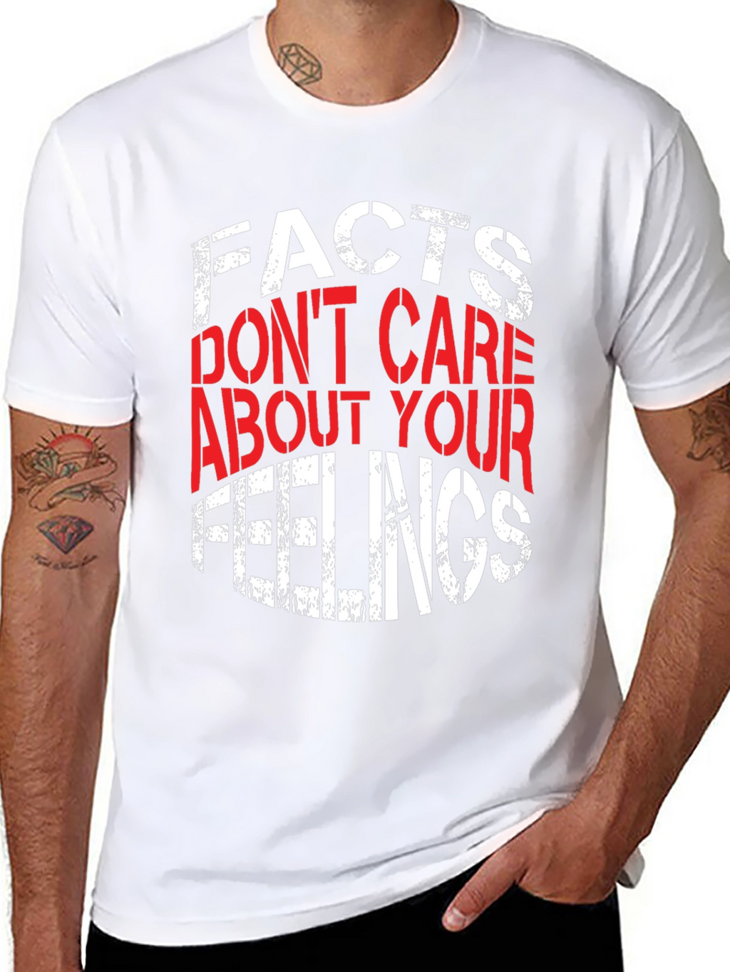 Facts Dont Care About Your Feelings Graphic Tee