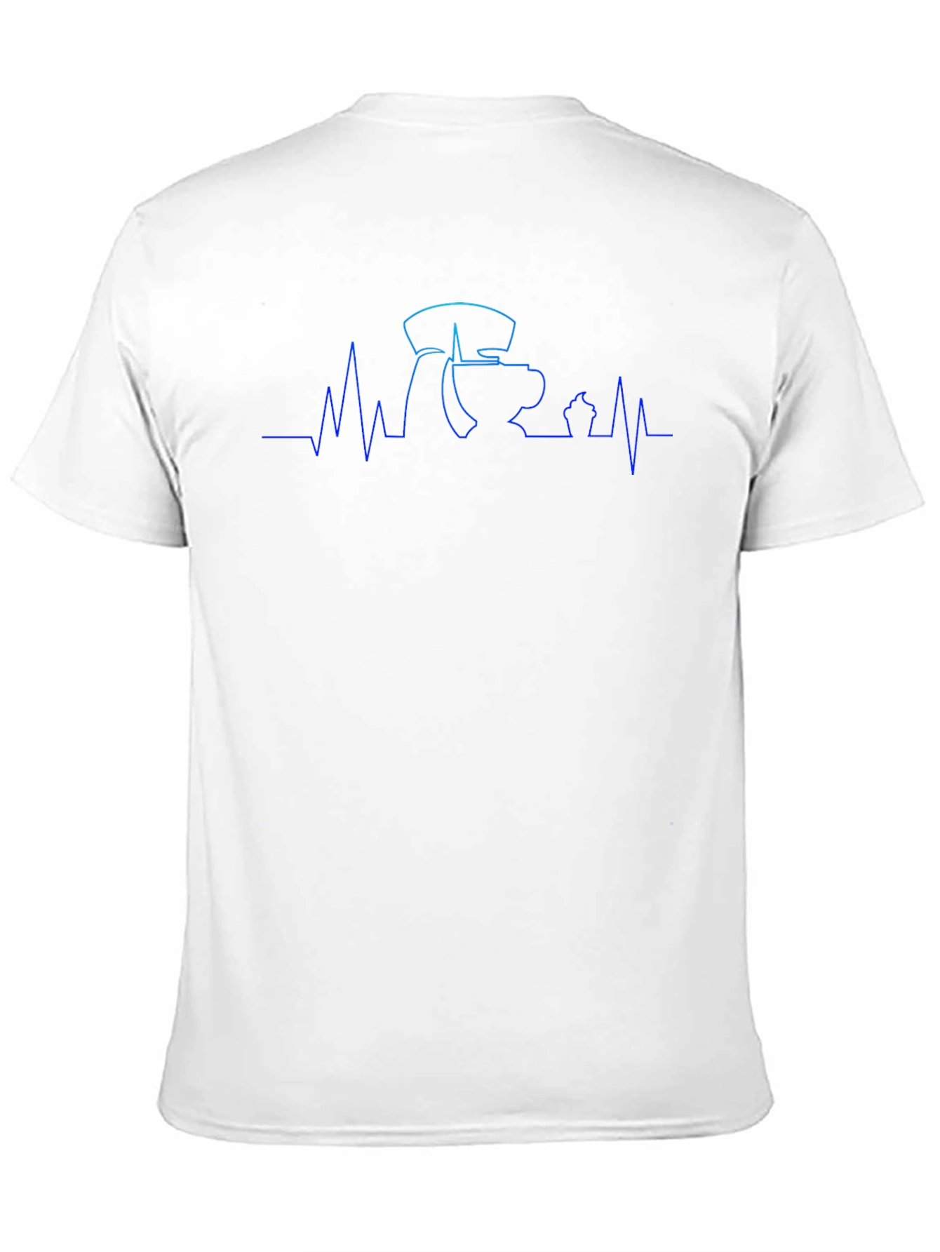 Coffee ECG T-Shirt - Caffeine Heartbeat Tee