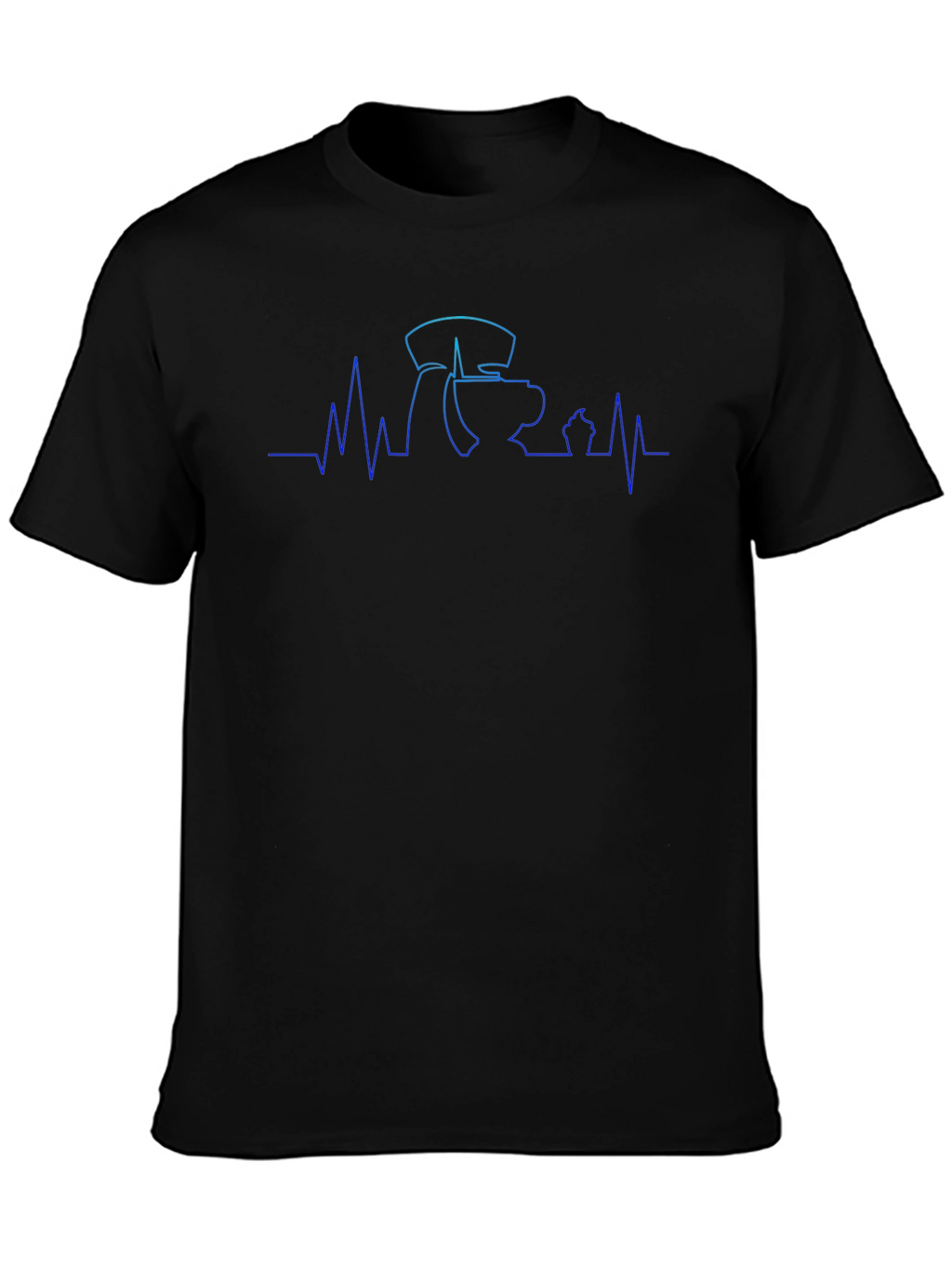 Coffee ECG T-Shirt - Caffeine Heartbeat Tee