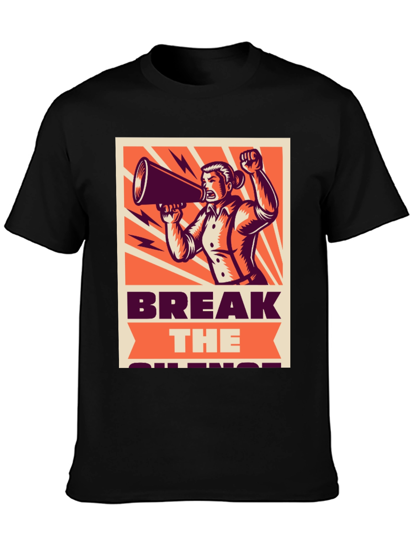 Break the Silence Graphic Tee - Activist Shirt