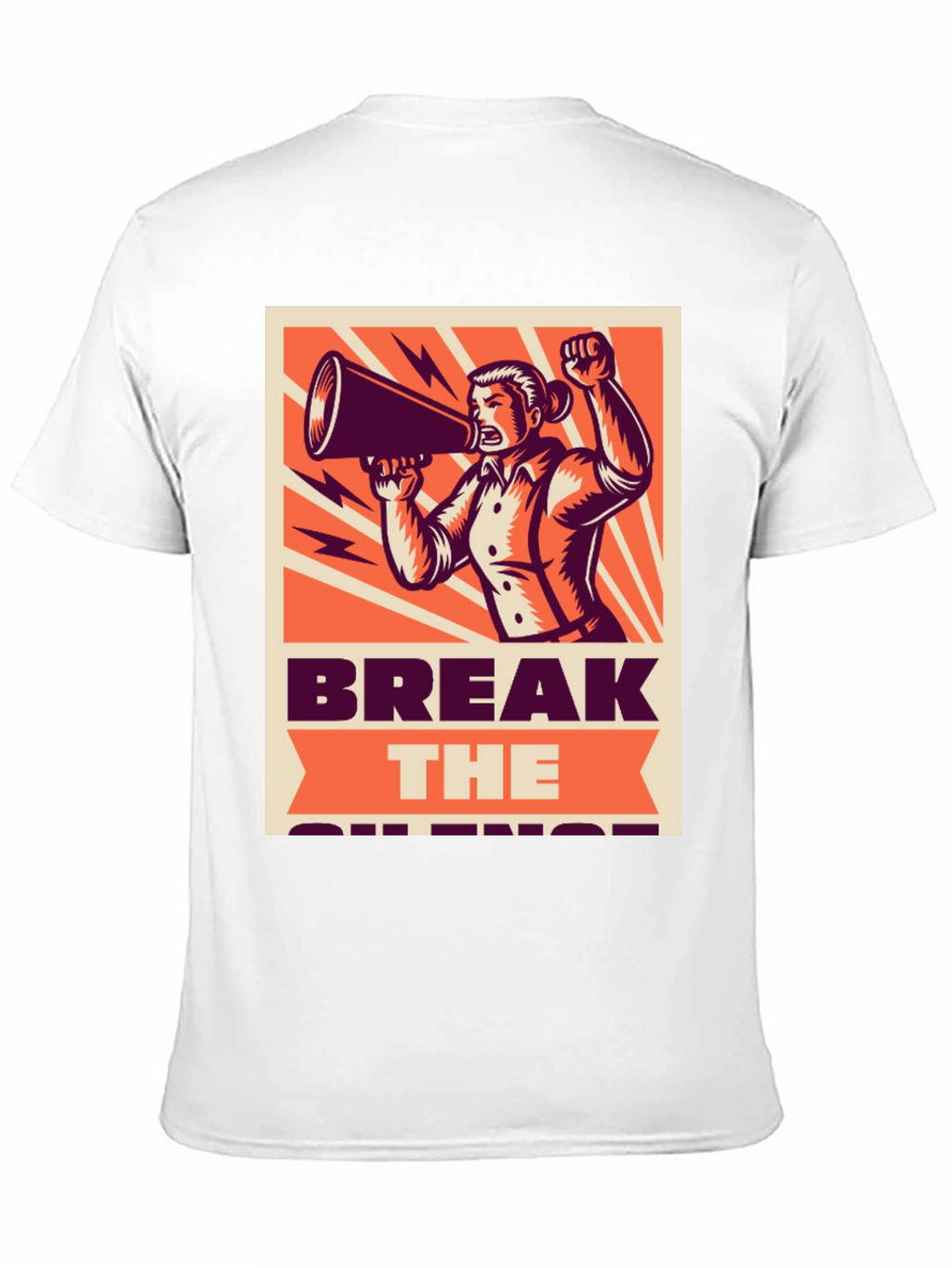Break the Silence Graphic Tee - Activist Shirt