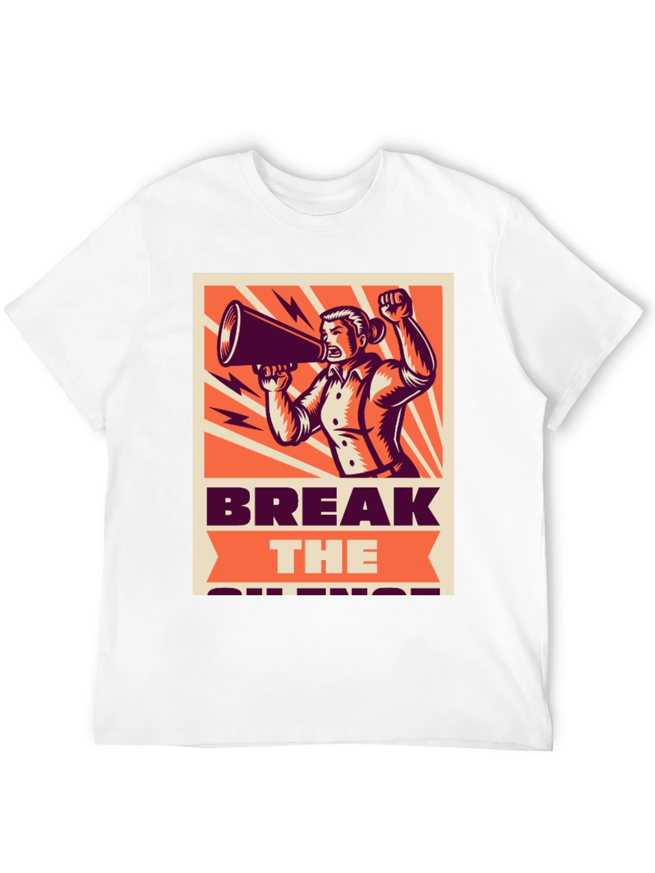 Break the Silence Graphic Tee - Activist Shirt