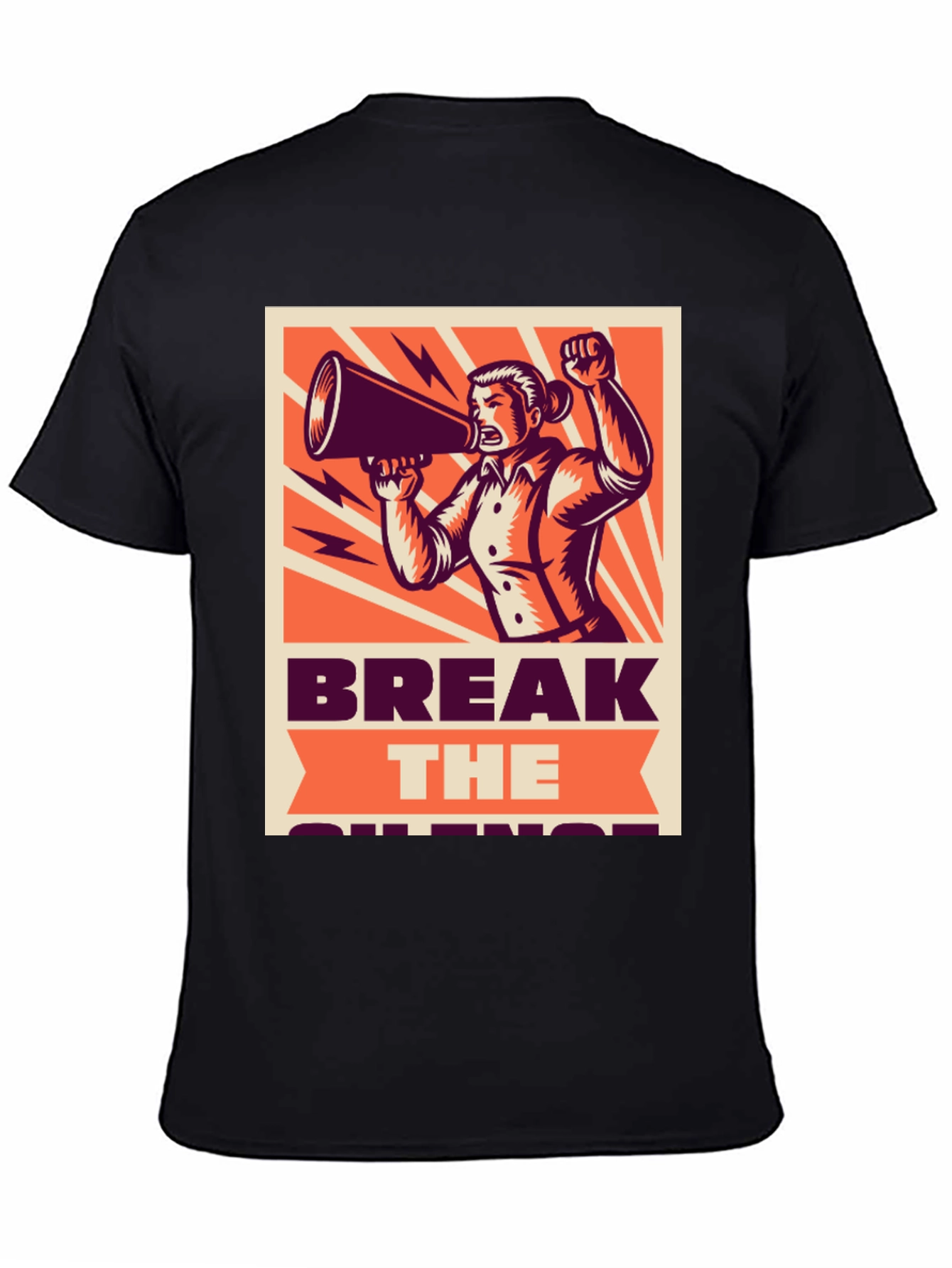 Break the Silence Graphic Tee - Activist Shirt