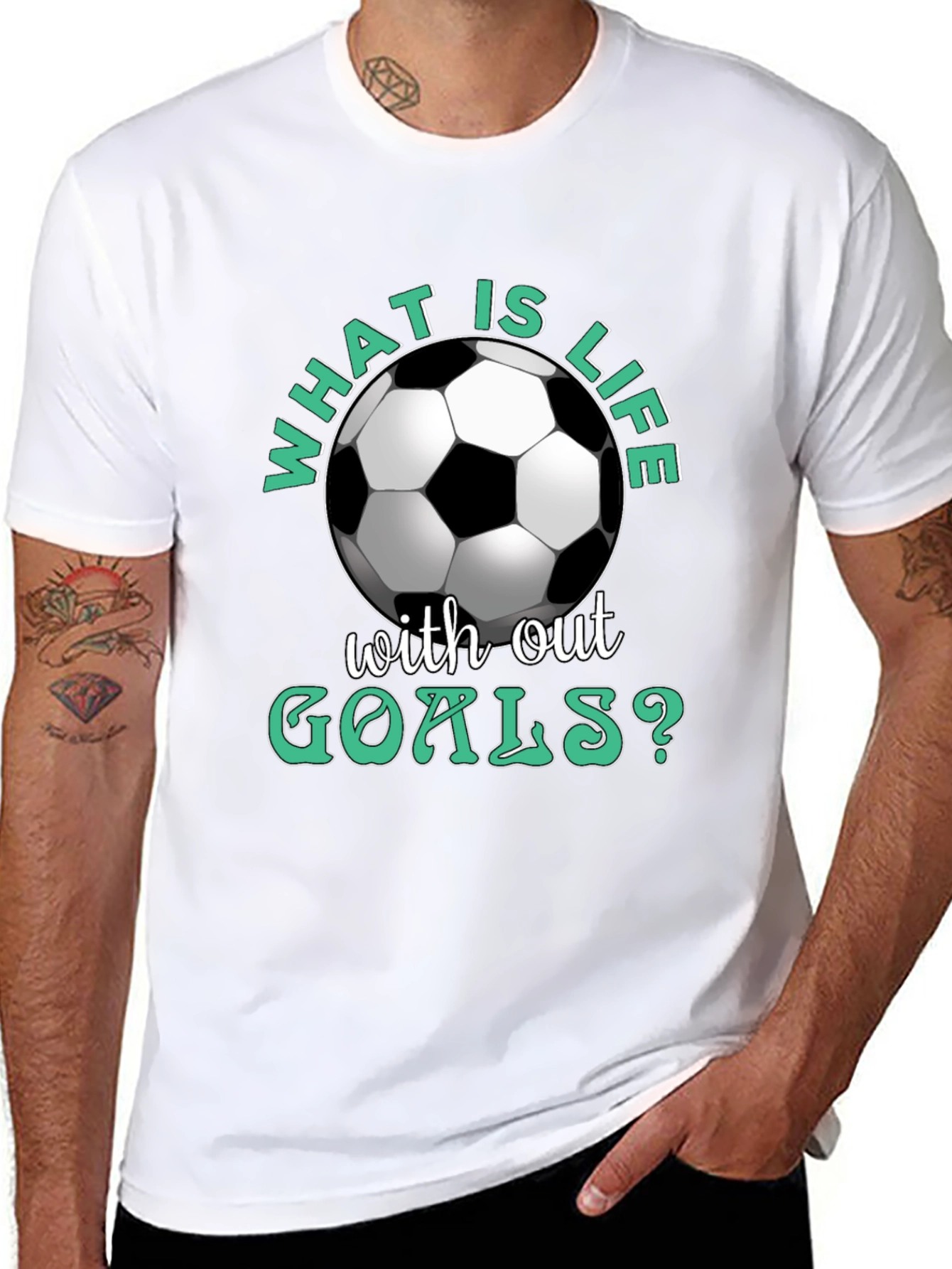 What is Life Without Goals? Soccer T-Shirt