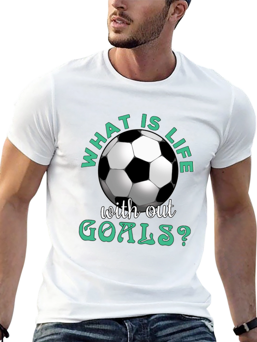 What is Life Without Goals? Soccer T-Shirt
