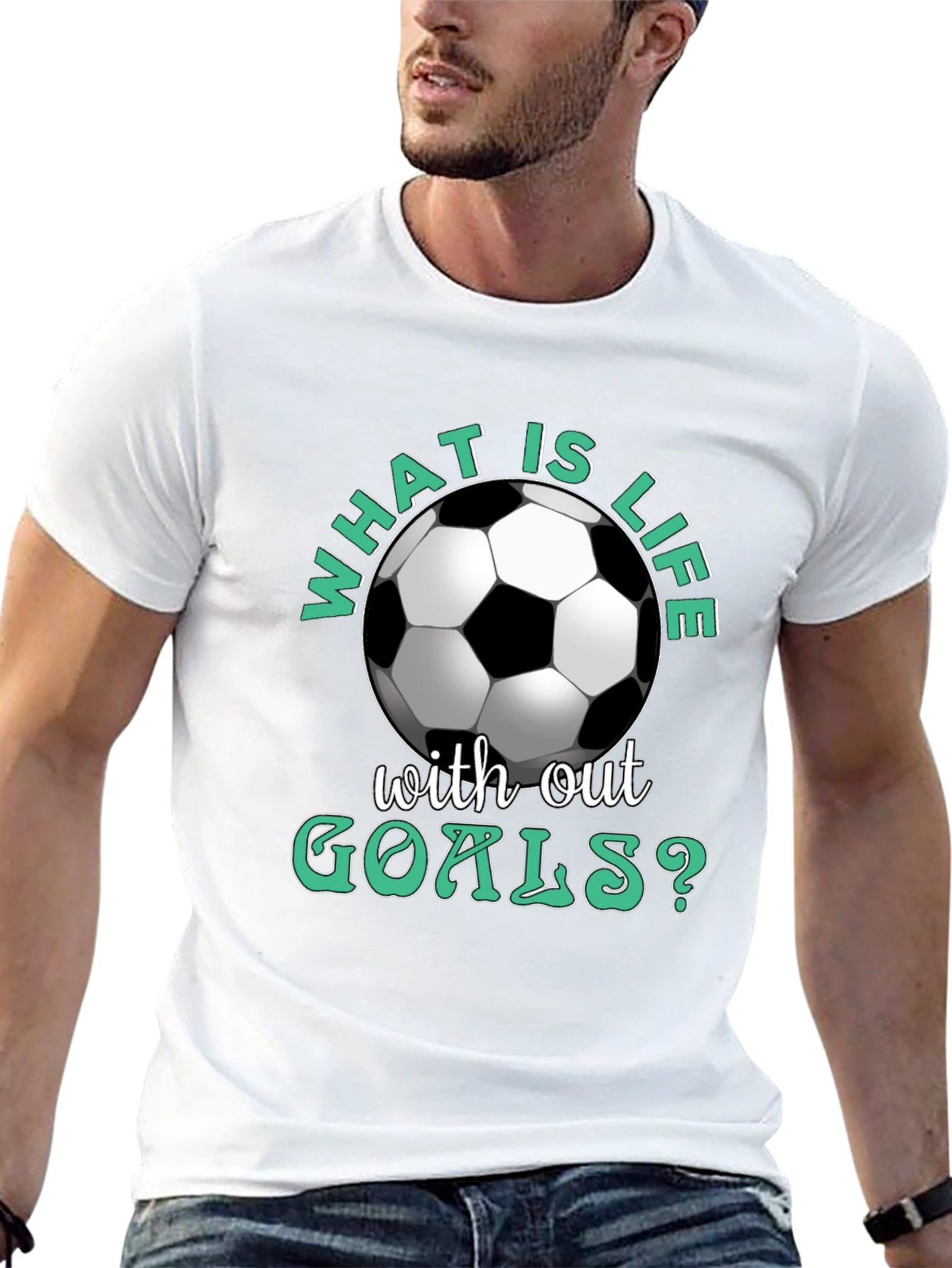 What is Life Without Goals? Soccer T-Shirt