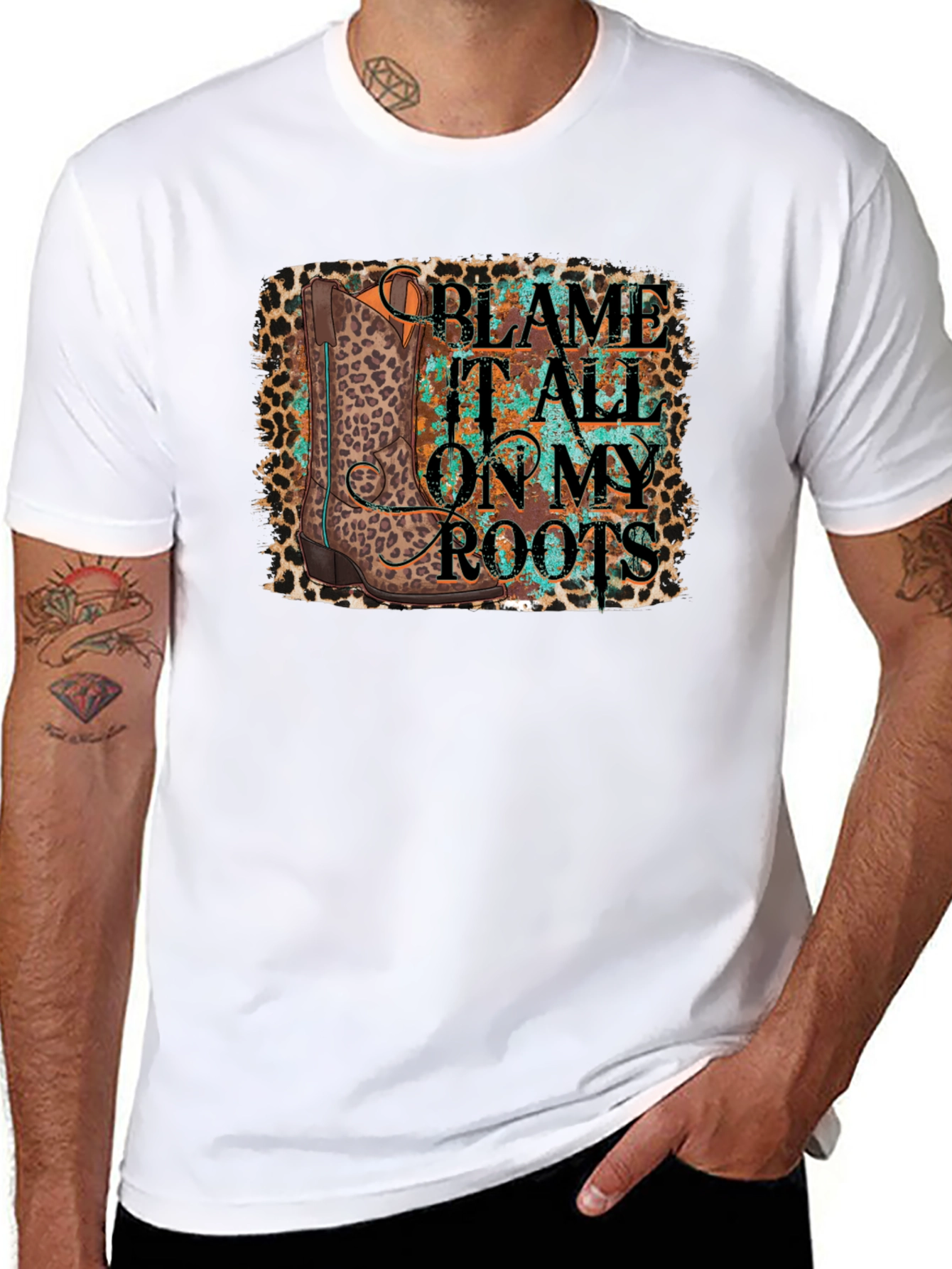 Blame It On My Roots T-Shirt