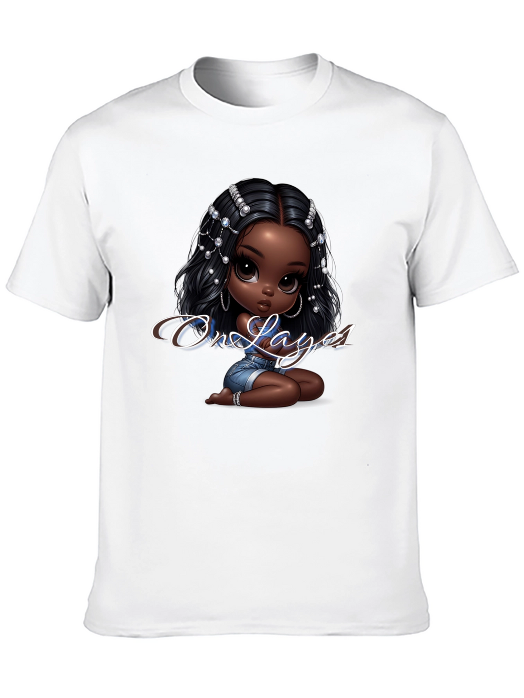 Stylish Graphic T-Shirt - On Layes1 Design