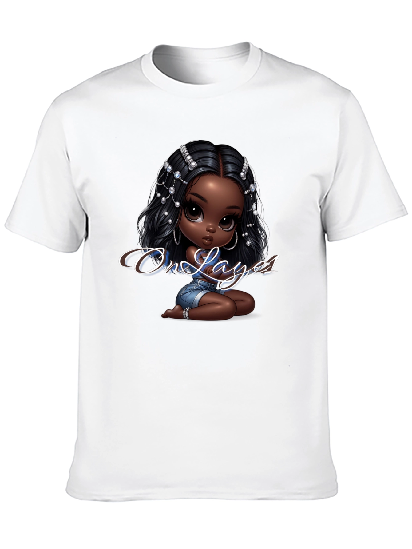 Stylish Graphic T-Shirt - On Layes1 Design