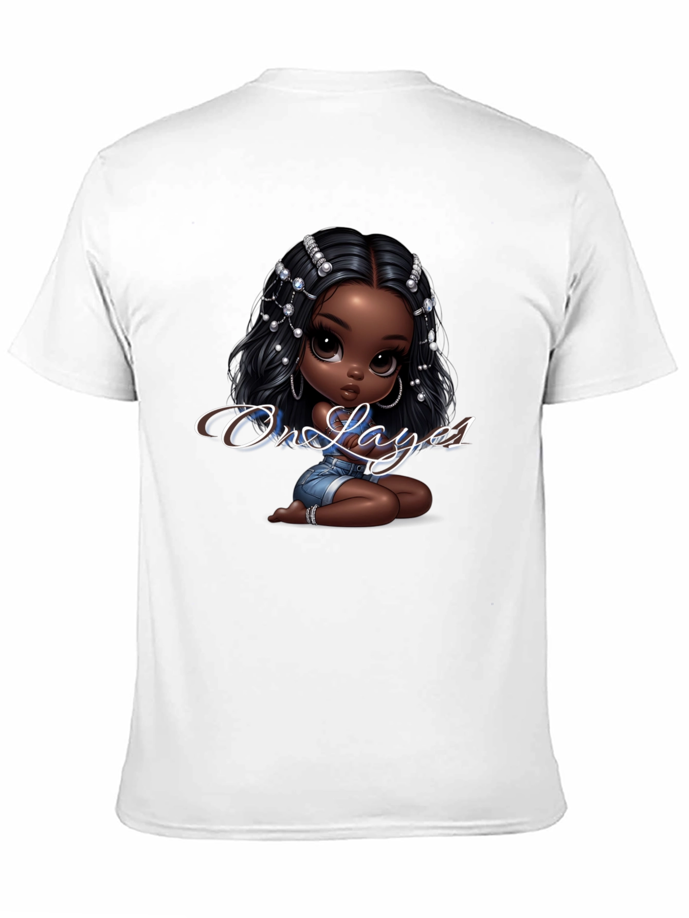 Stylish Graphic T-Shirt - On Layes1 Design
