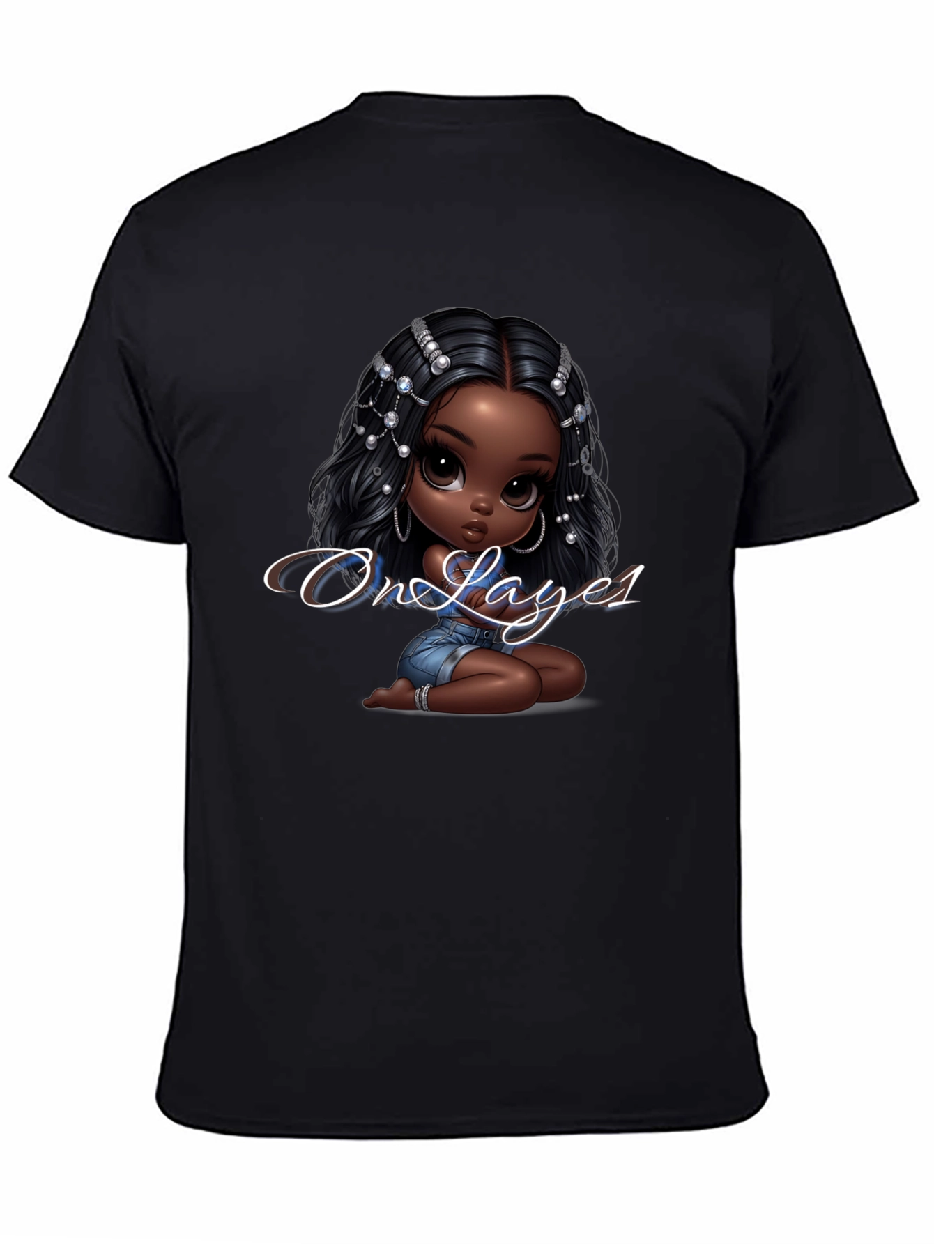 Stylish Graphic T-Shirt - On Layes1 Design
