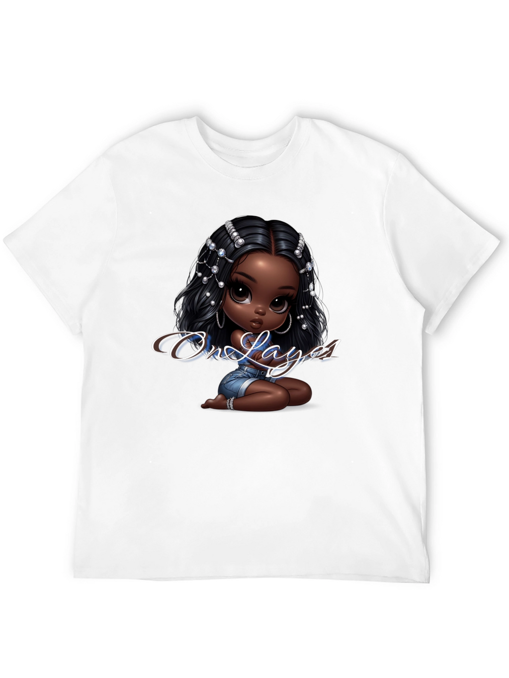Stylish Graphic T-Shirt - On Layes1 Design