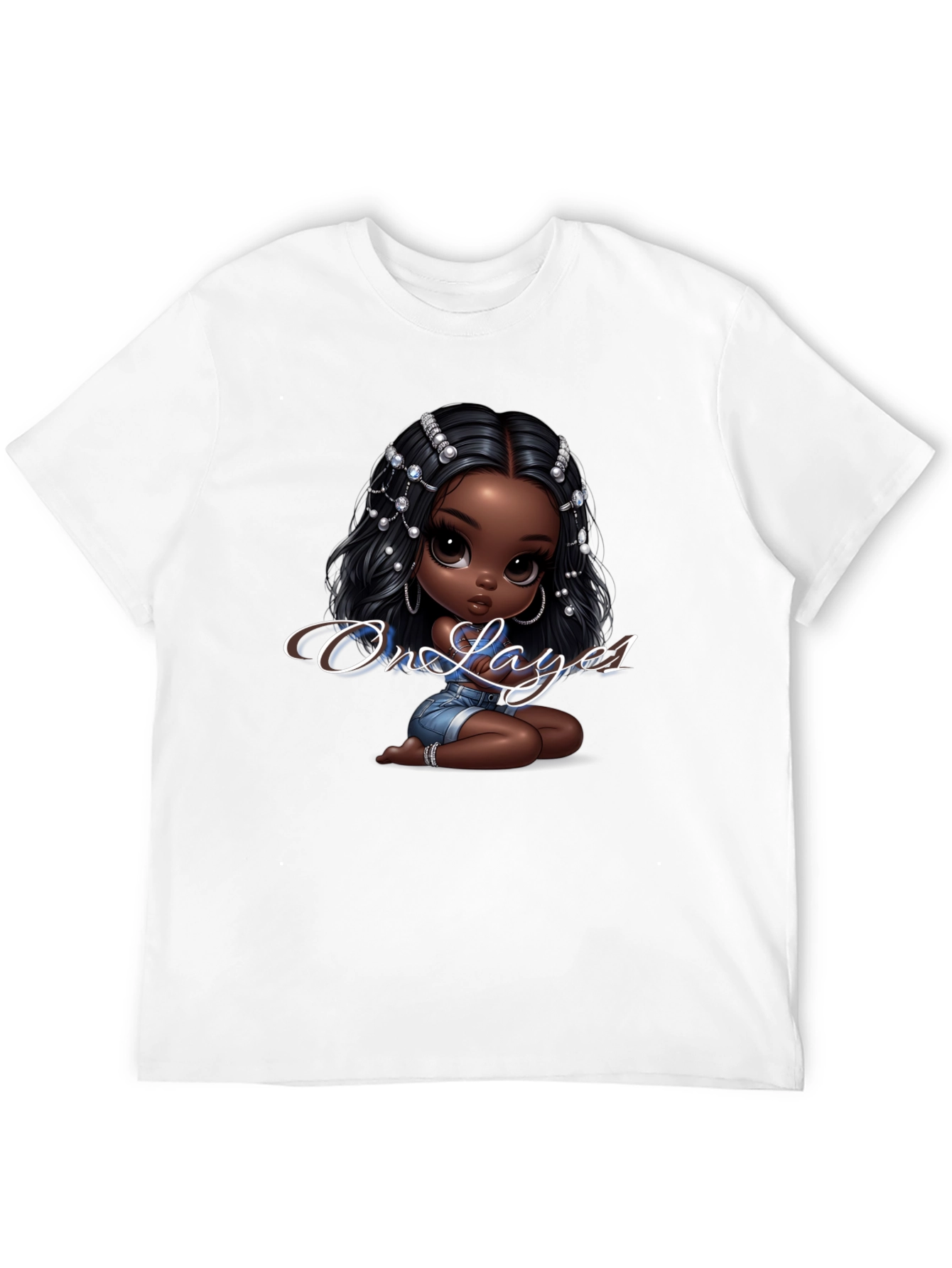 Stylish Graphic T-Shirt - On Layes1 Design