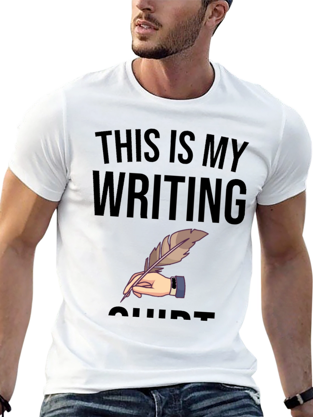 Writers Tee: This Is My Writing Shirt