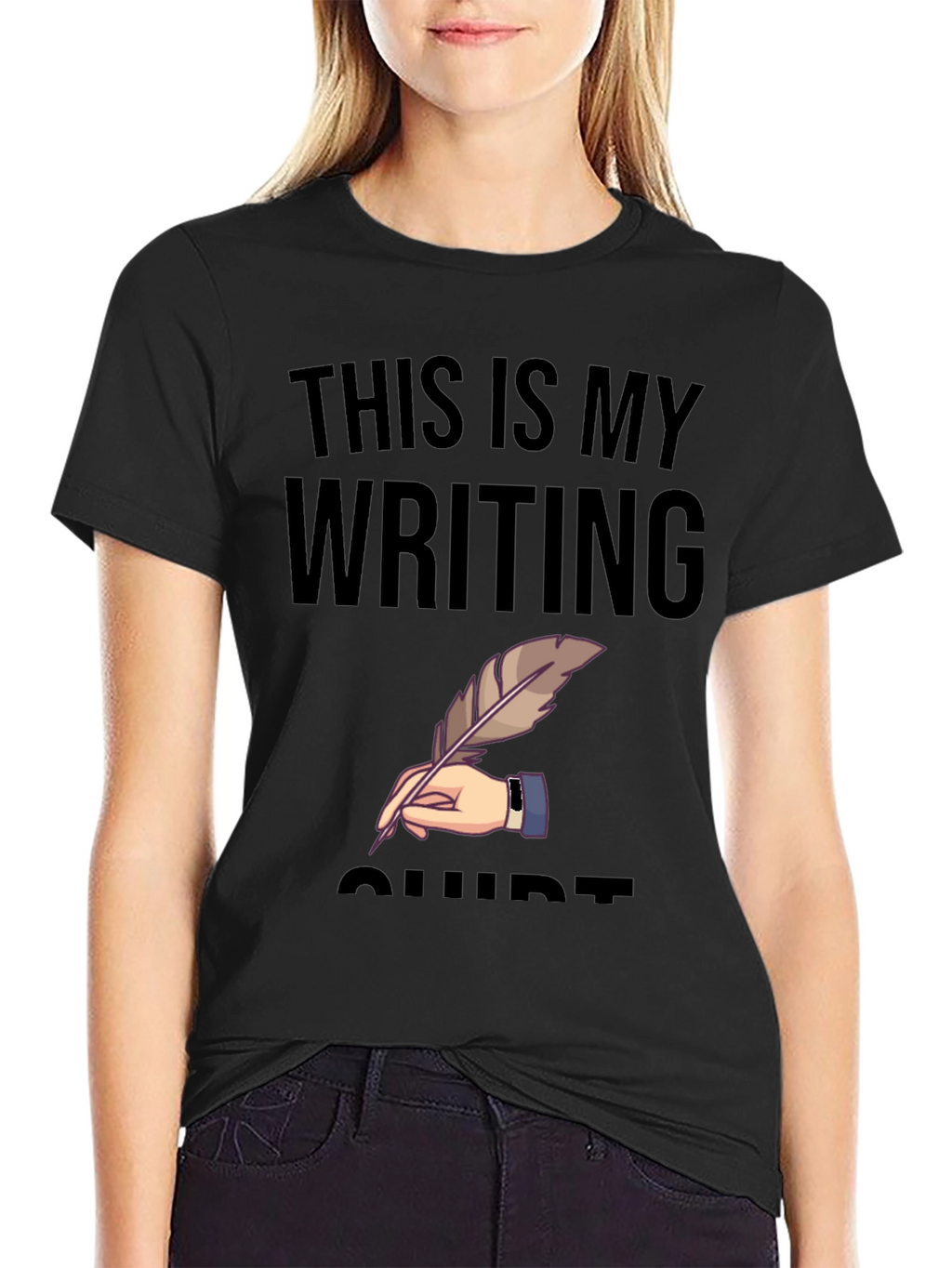 Writers Tee: This Is My Writing Shirt