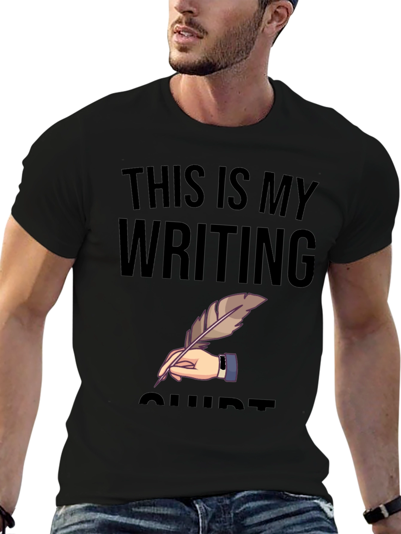 Writers Tee: This Is My Writing Shirt