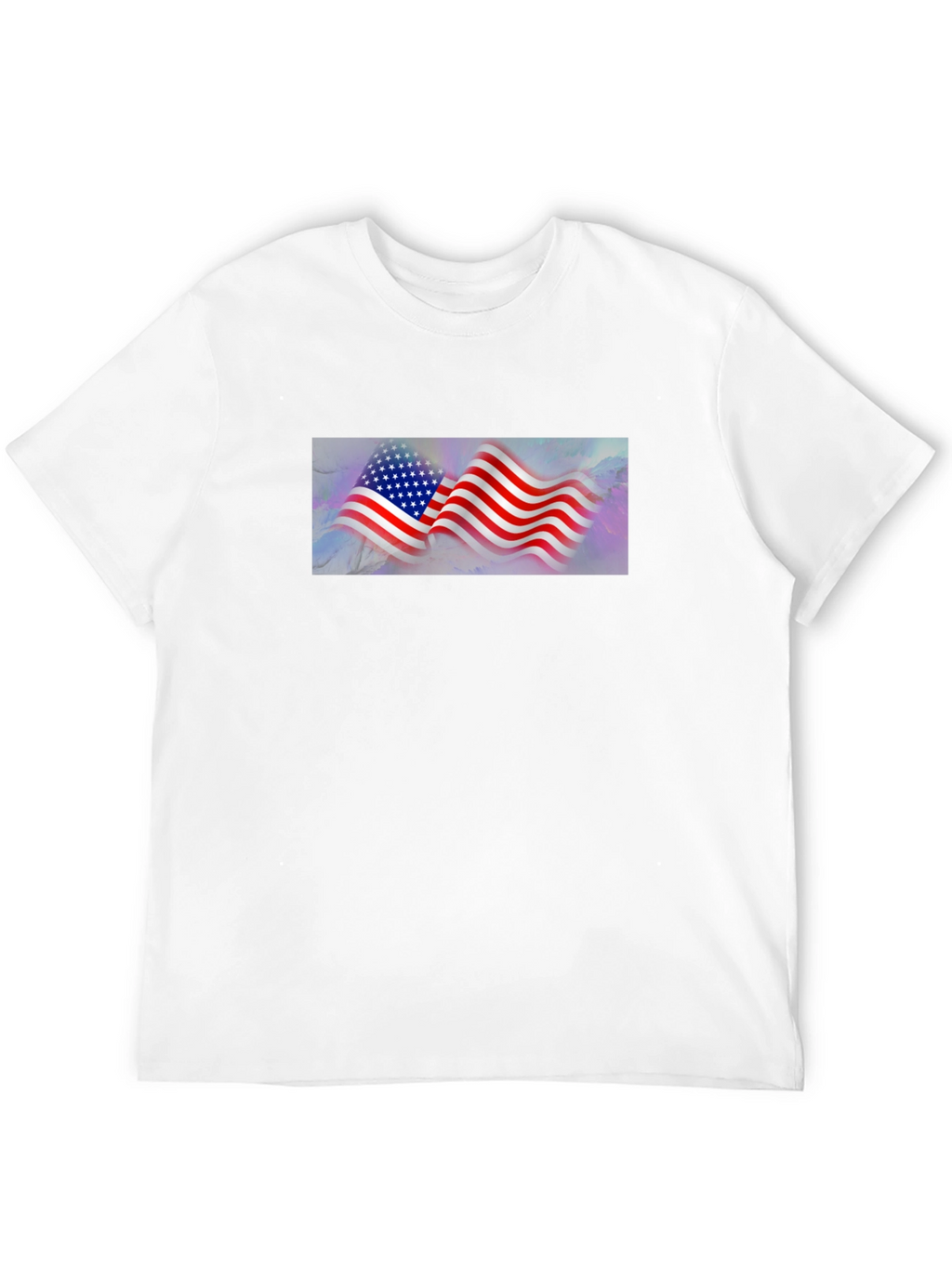 American Flag Graphic T-Shirt