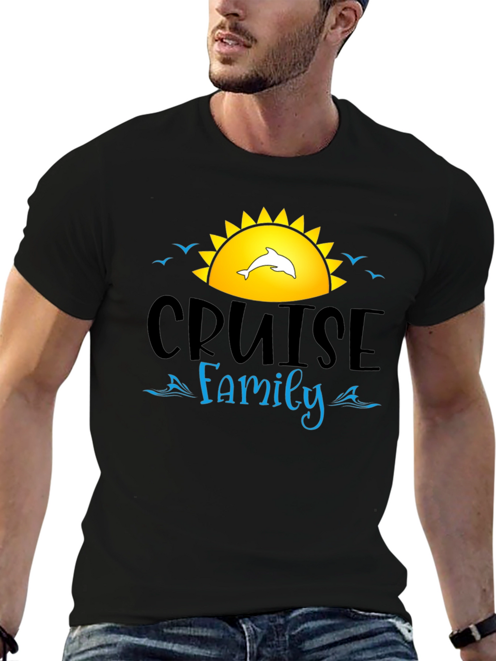 Cruise Family Graphic T-Shirt