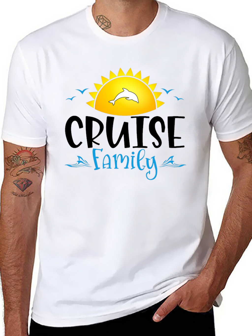 Cruise Family Graphic T-Shirt