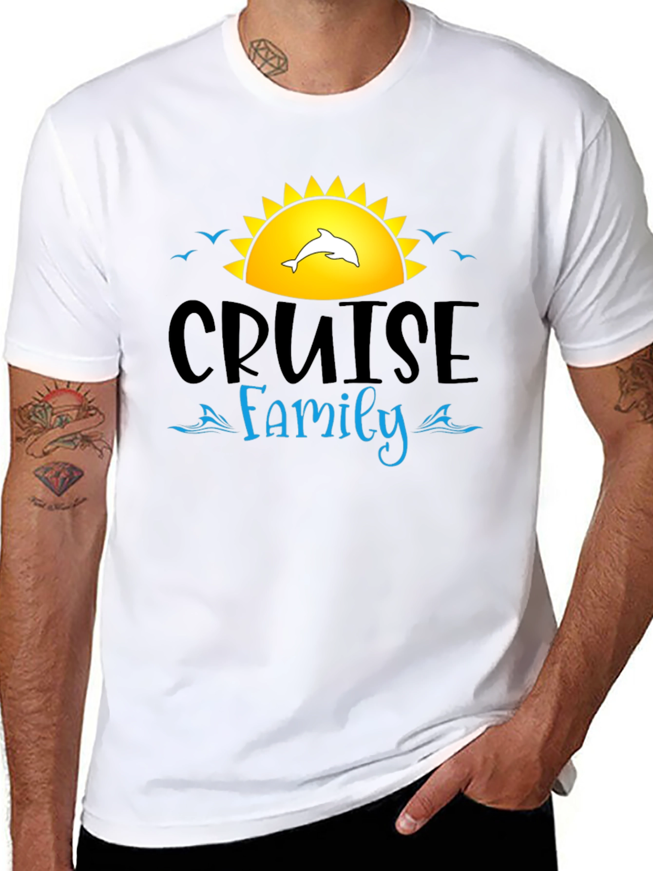 Cruise Family Graphic T-Shirt
