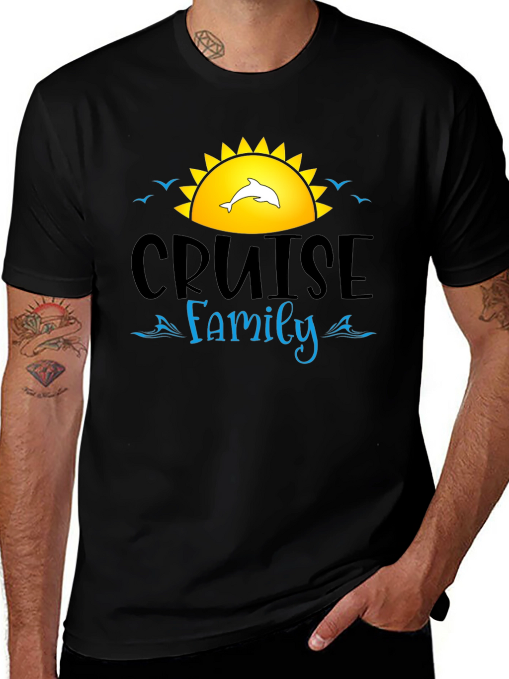 Cruise Family Graphic T-Shirt